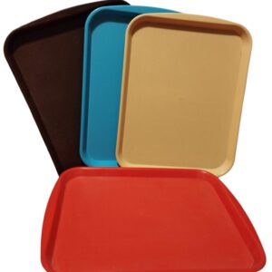 BANDEJA MEDIANA DE PLASTICO 27X36X1.8CM