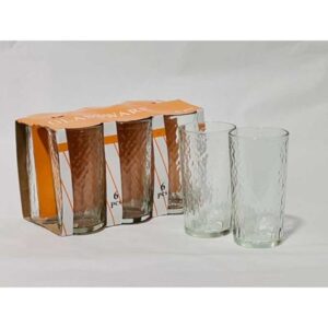 VASOS DE VIDRIO X6