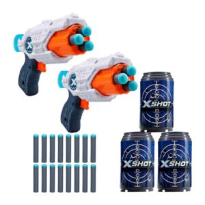 X-SHOT MK3 x 2 CON 16 DARDOS Y LATAS