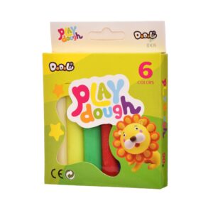 PLASTICINA X 6 COLORES 90g