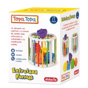 JUEGO ENTRELAZA FORMAS TOPA TOPA