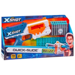Lanzador X-SHOT EXCEL QUICK SLIDE CON 16 DARDOS