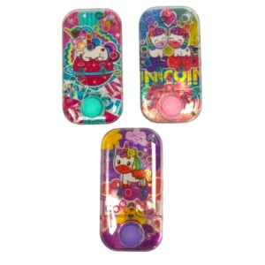 JUEGOS DE AGUA UNICORNIO COLORES FUERTES