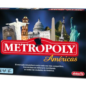 JUEGO DE MESA METROPOLY AMÉRICAS
