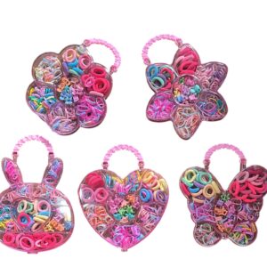 Set de colitas gomitas y pinzas