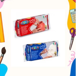 CERÁMICA SIN HORNO BLANCA Y TERRACOTA 500GR