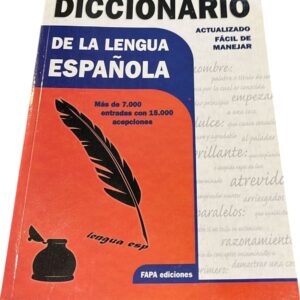 DICCIONARIO DE LA LENGUA ESPAÑOLA FAPA