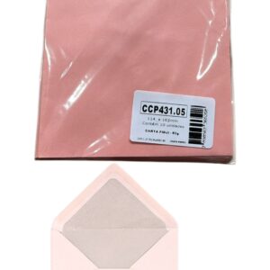 PACK DE SOBRE ROSA BOLSA X10 (CARTA) 114X162