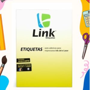 ETIQUETAS A5 Link x20  hojas 18 diseños
