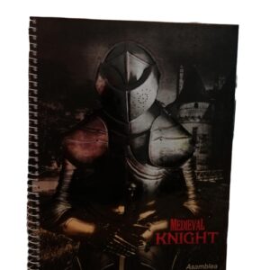 CUADERNOLA SUPER TAPA DURA 80 HOJAS MEDIEVAL KINGHT