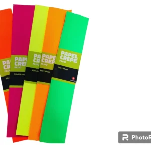 PAPEL CREPE FLUO X1
