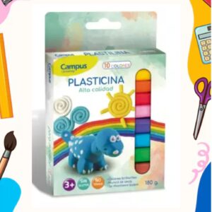 PLASTICINA CAMPUS X10