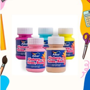 PINTURA TELA ALBA 40 ML 44 COLORES