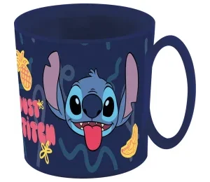 TAZA PLASTICA DE STITCH 390ML