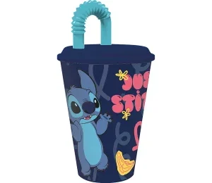 VASO CON SORBITO STITCH 430ML