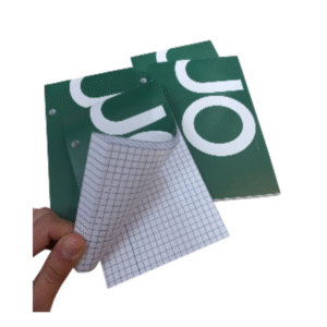 PACK X6 BLOCK DE 17X11 80HOJAS CUADRICULADO