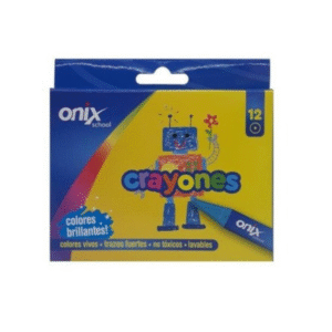 CRAYONES X12 ONIX COLORES SUPER