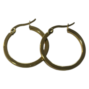 AROS DORADOS CHATOS