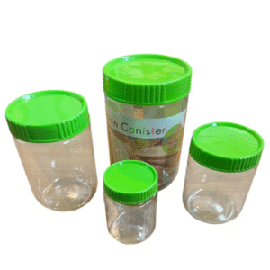 SET DE 4 FARSCOS PLASTICOS