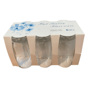 VASO OVALADO X6