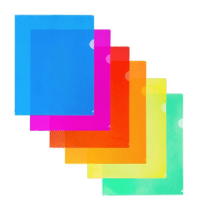 CARPETA L A4 VARIOS COLORES