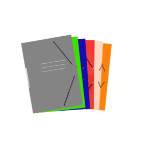 CARPETA CON ELASTICO 1/8W 32X25CM VARIOS COLORES