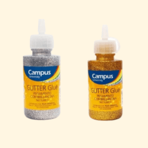 ADHESIVO CON GLITER 60L ORO O PLATA