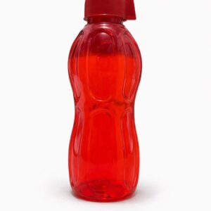 BOTELLA PLÁSTICA ROJA 500ML