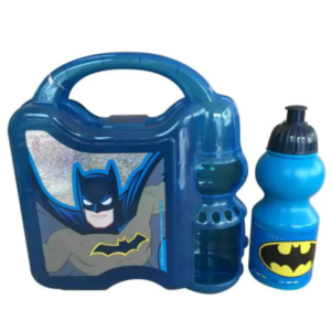 LONCHERA Y BOTELLA DE BATMAN