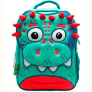 MOCHILA DE ESPALDA DINO CELESTE 30CM